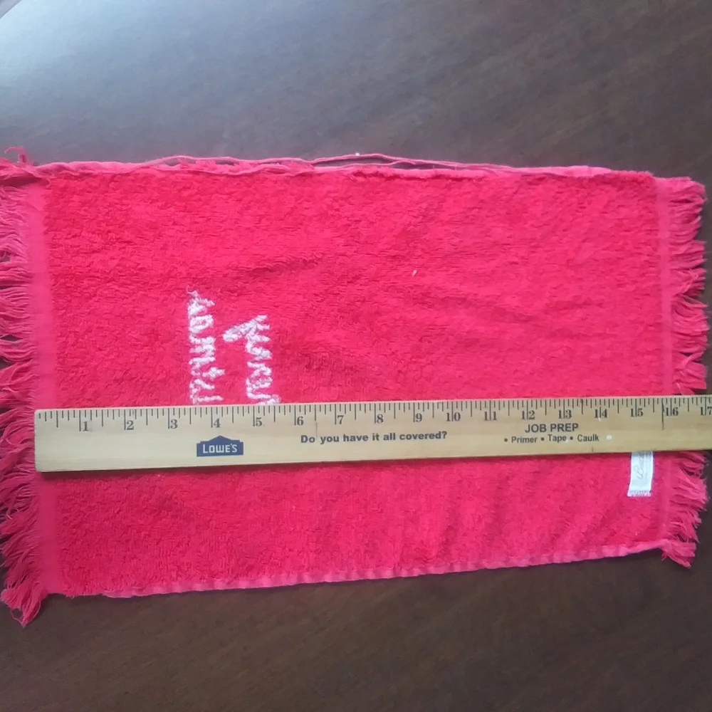 Vintage Christmas Finger Tip Towels, Made in USA